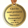 Medalie dedicatie, Sunt pretuita..